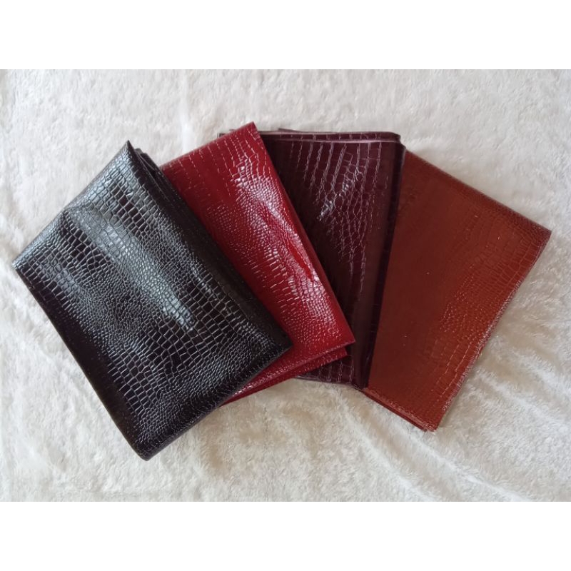KULIT SINTETIS MOTIF BUAYA/ KULIT OSKAR BUAYA/100CMX140CM