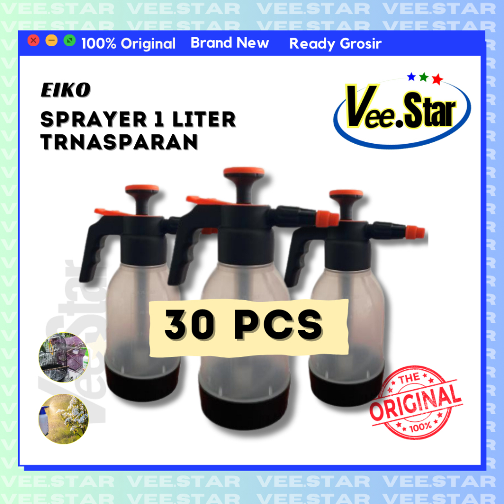 Presure Sprayer 1 Liter DRAGON EIKO 30 PC / Hand Sprayer 1 Liter / Semprotan  Tanaman Burung 1 Liter