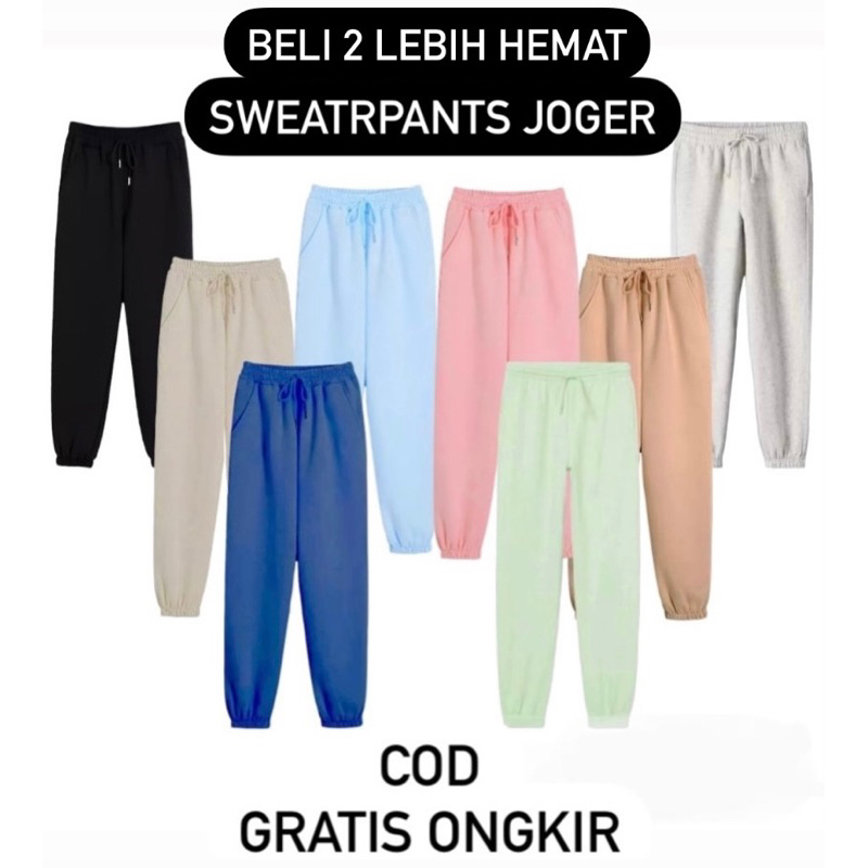 CELANA JOGER || CELANA SWEATERPANTS JOGER || CELANA JOGER WANITA || CELANA JOGER PERIA ||CELANA WANI