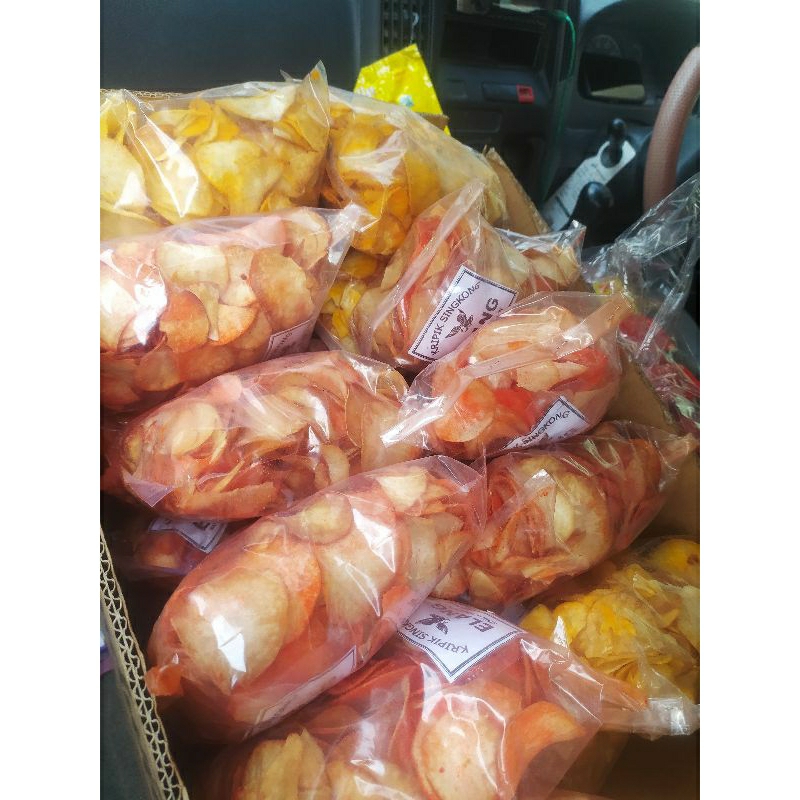 

KERIPIK SINGKONG BUMBU