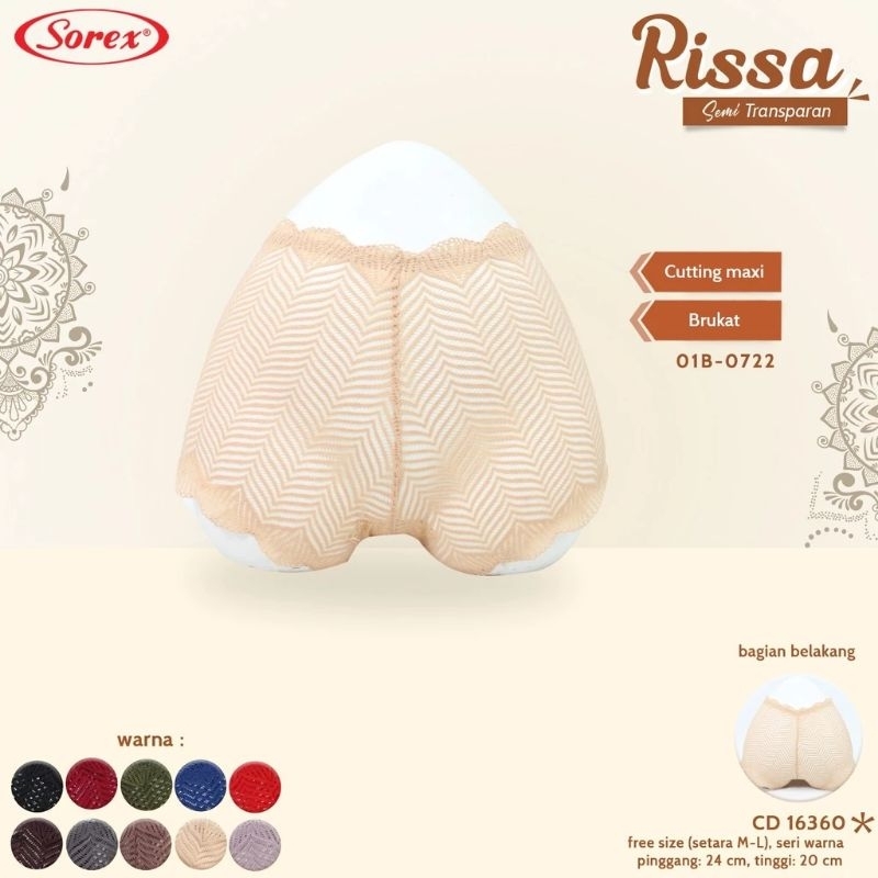 Celana Dalam Sorex 16360 Celana Dalam Wanita Renda