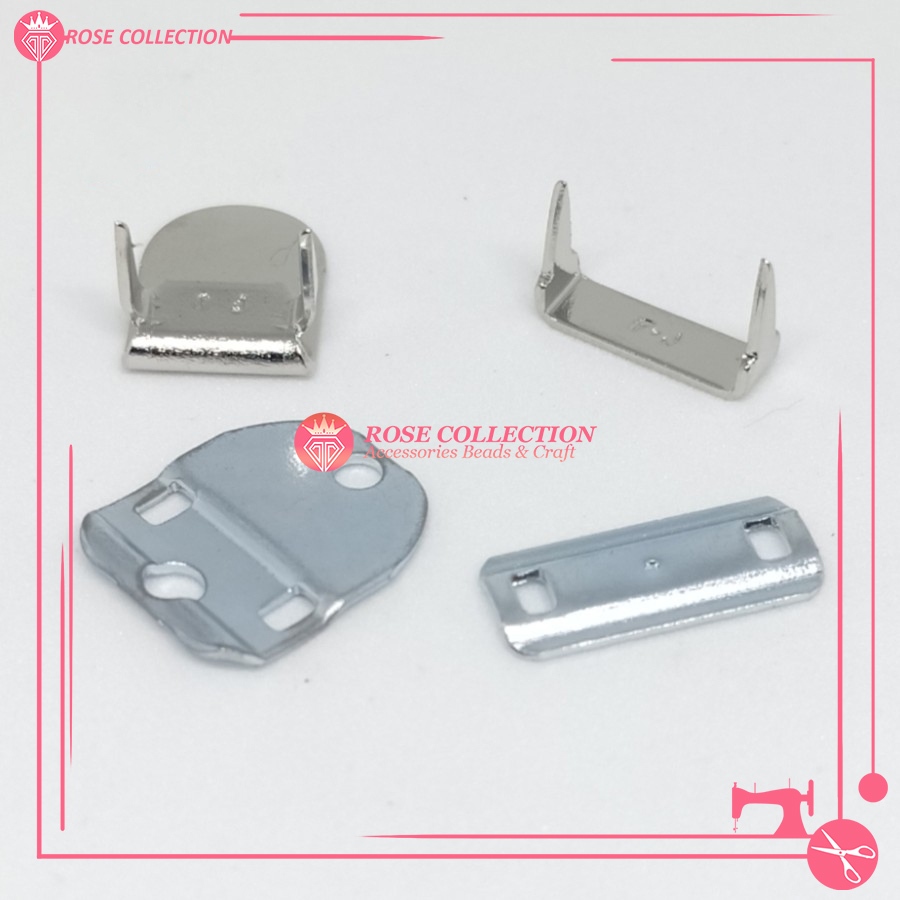 Kancing Tanam YKK / Kacing Kait Celana Pria / Hak HU YKK [Lusinan]