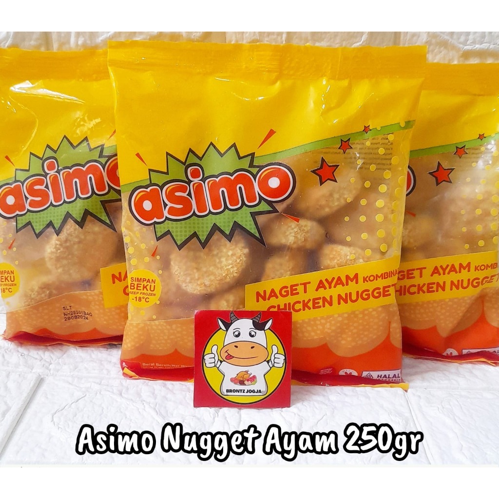 

FROZEN FOOD ASIMO NUGGET AYAM 250GRAM - DISASS JOGJA