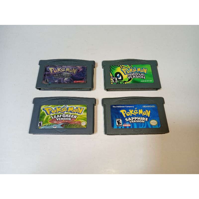 Bundle Kaset Nintendo Game Boy Advance POKEMON