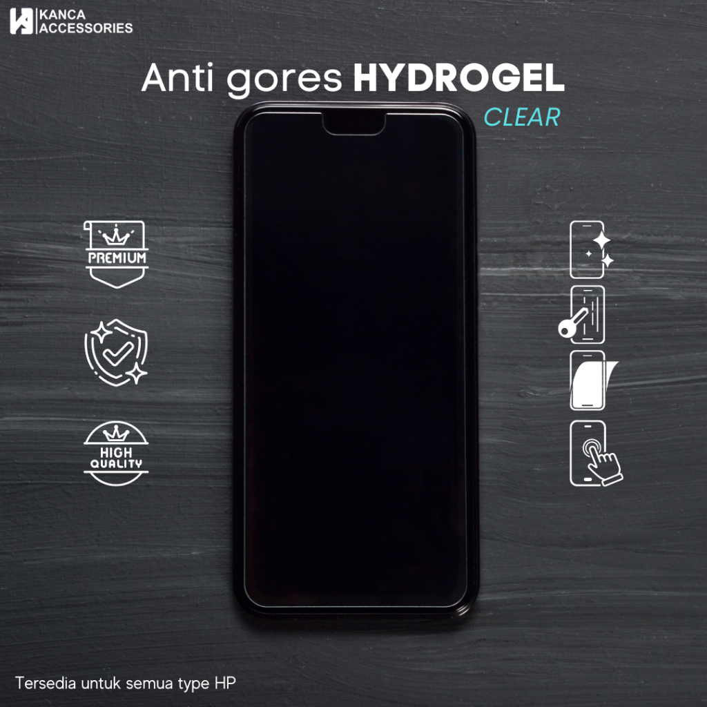 Anti Gores Hydrogel Clear Xiaomi Mi Max 3 Screen Protector