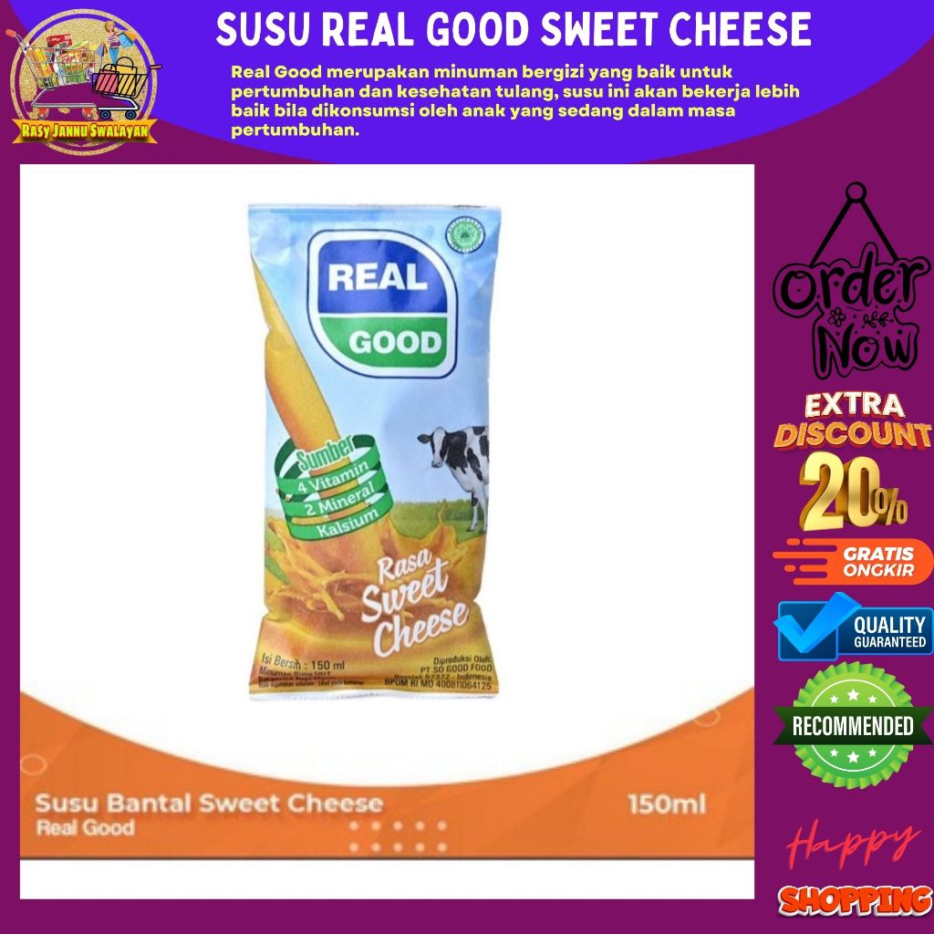 

Real Good Sweet Cheese 150 ml