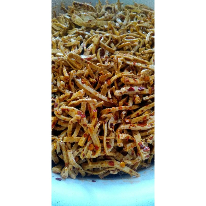 

basreng pedas daun jeruk ¼