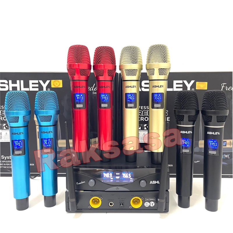 Mic wireless Ashley freedom original ashley Freedom - 4Warna