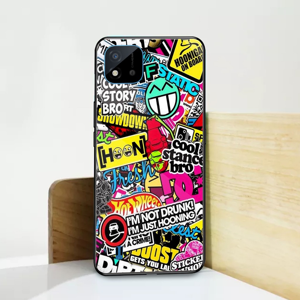 Case Hp Realme C11 2021 / Realme C20 - Casing Hp Realme C20 / Realme C11 2021 ( GRAFF ) Silikon Real