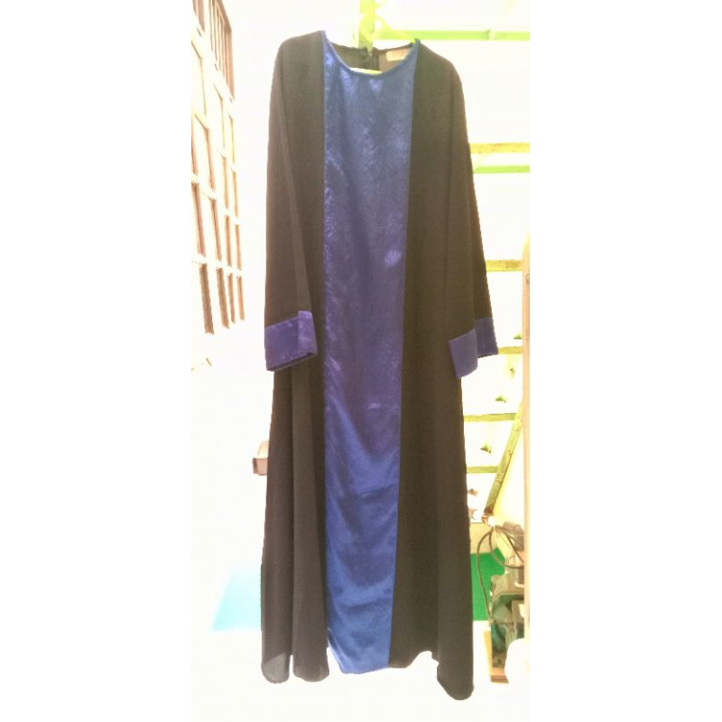 preloved abaya jetblack irsalina.id