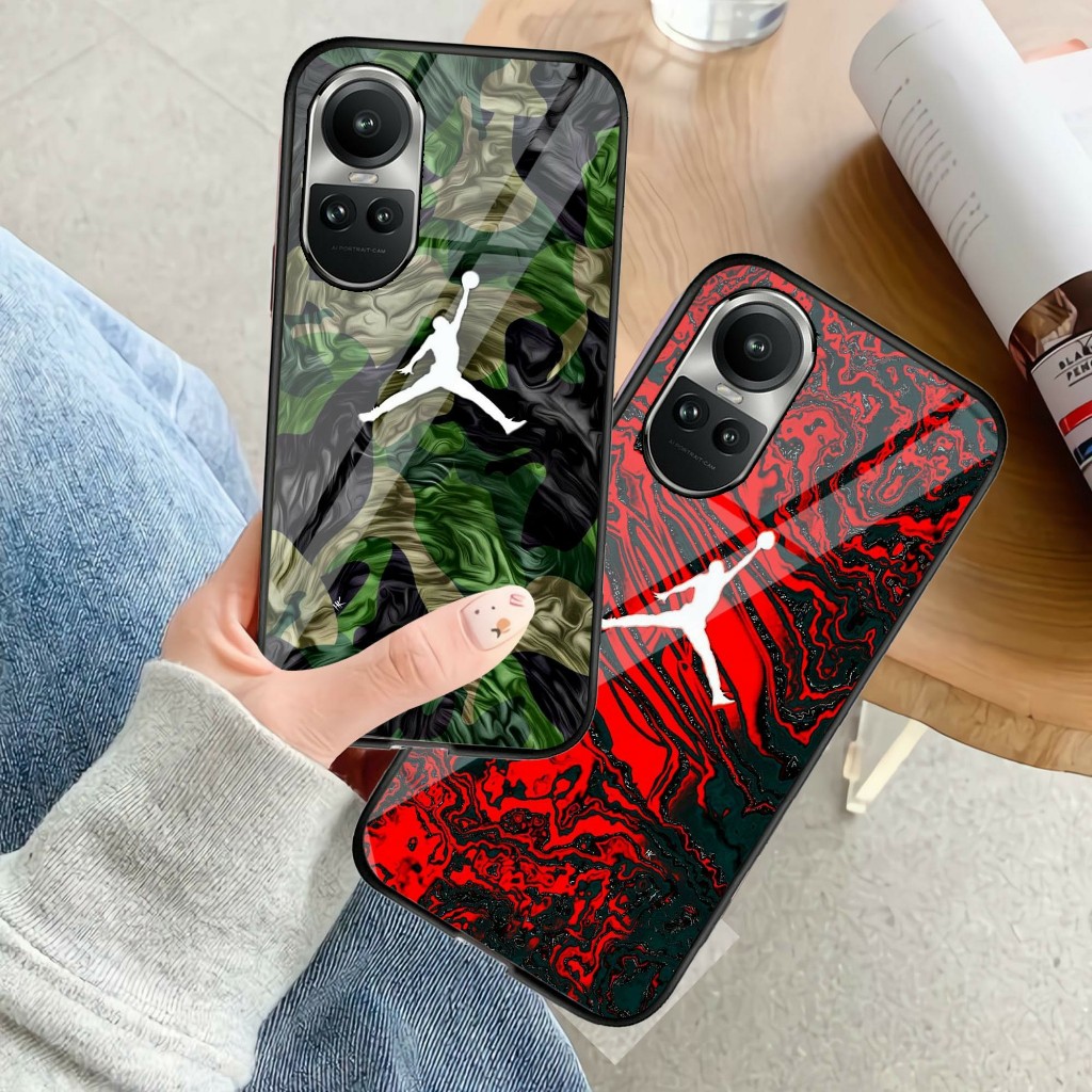 Softcase Kaca Oppo Reno 10 5g Reno 10 Pro Plus 5g  - Casing Hp Oppo Reno 10 5g Reno 10 Pro Plus 5g  