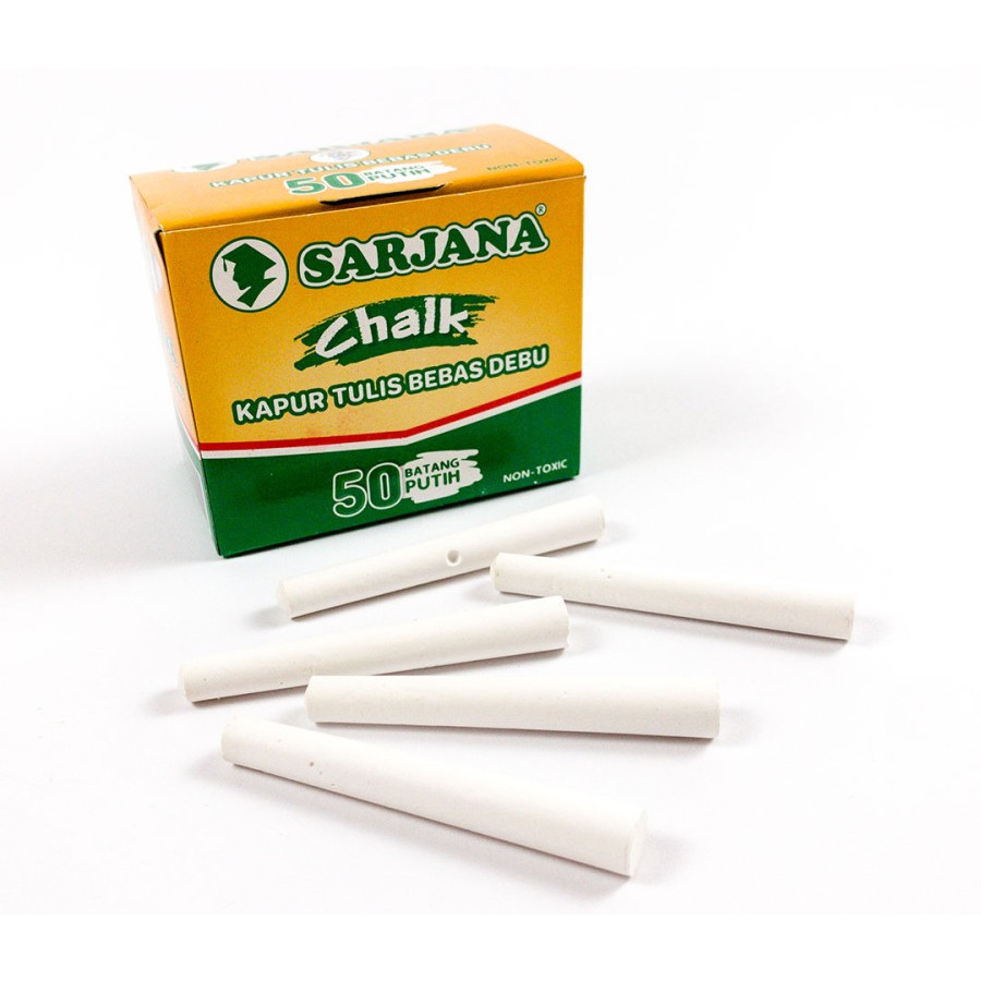

Sarjana CI 501 Kapur Tulis Putih ( 1 Pack - 50 Pcs )