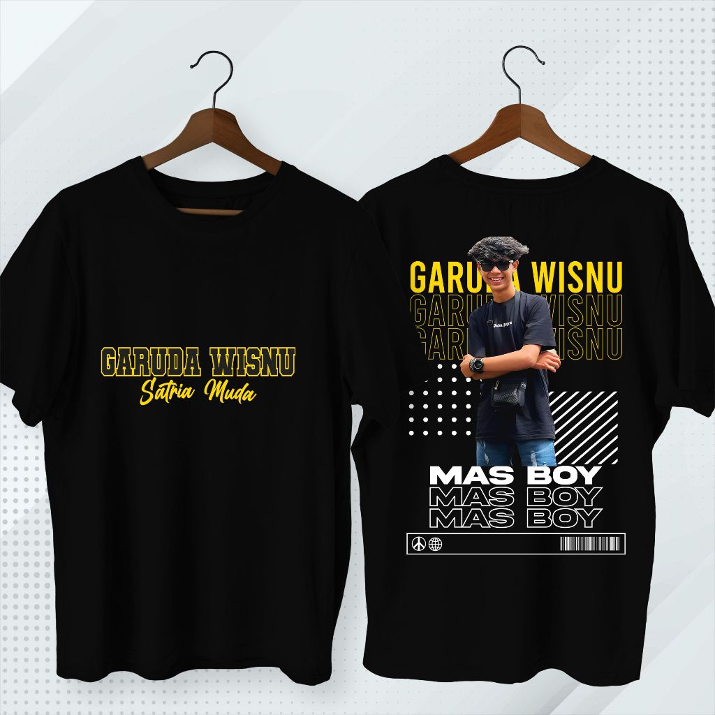 KAOS FANS MAS BOY GWSM ORIGINAL STORE GARUDA WISNU SATRIA MUDA PRIA WANITA AESTHETIC PAKAIAN T SHIRT