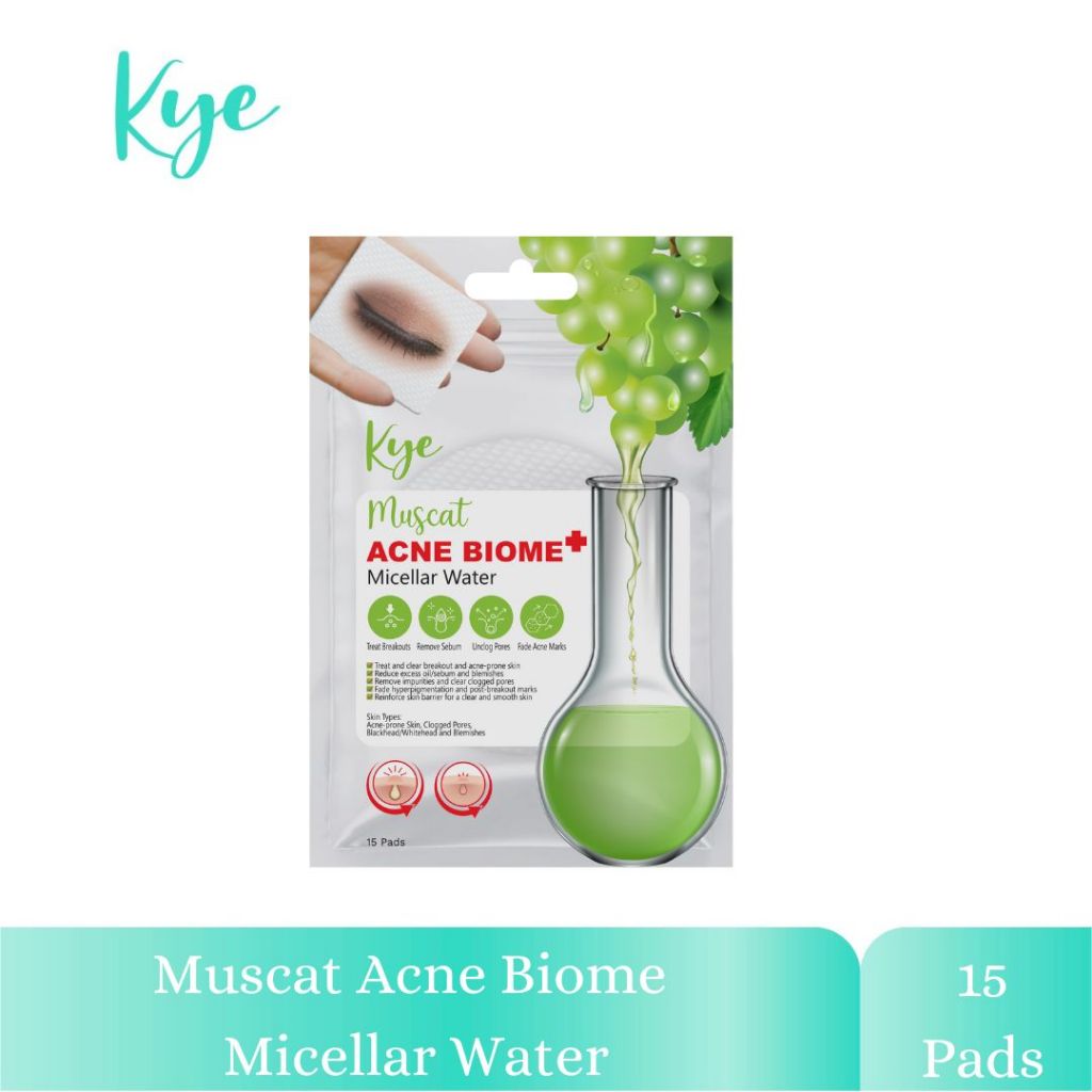 Kye Muscat Acne Biome Micellar Water 15 Pads