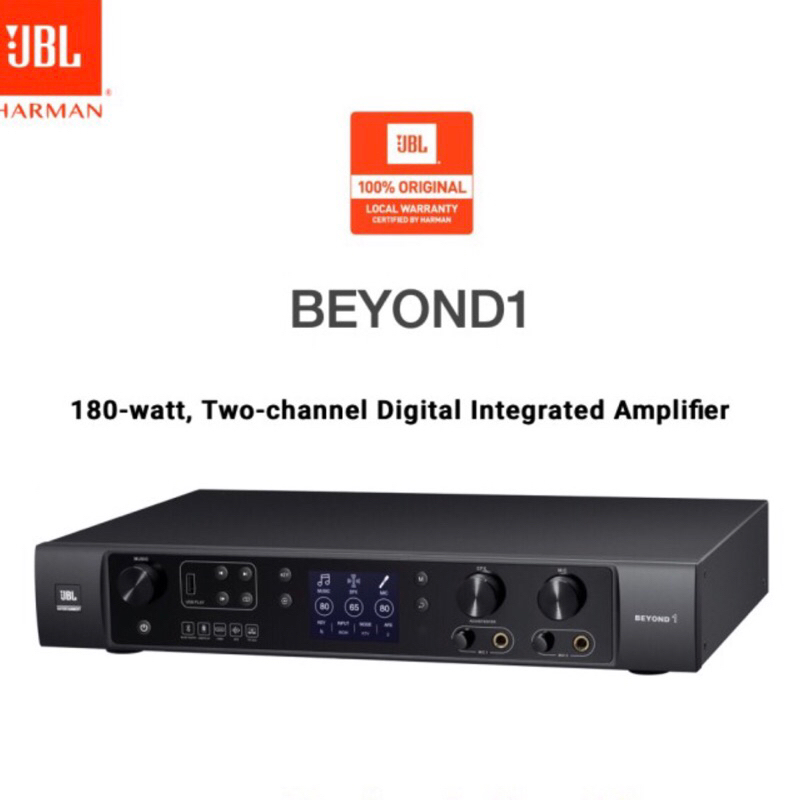 Jbl beyond 1 karaoke integrated amplifier bluetooth hdmi usb