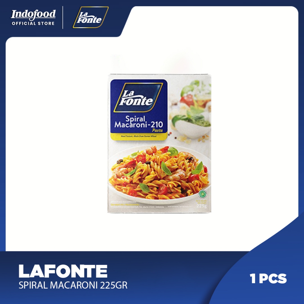 

La Fonte Spiral Macaroni 225gr