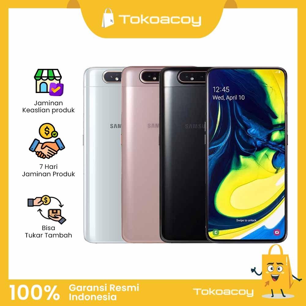 Samsung Galaxy A80 8/128GB Garansi Resmi Fullset