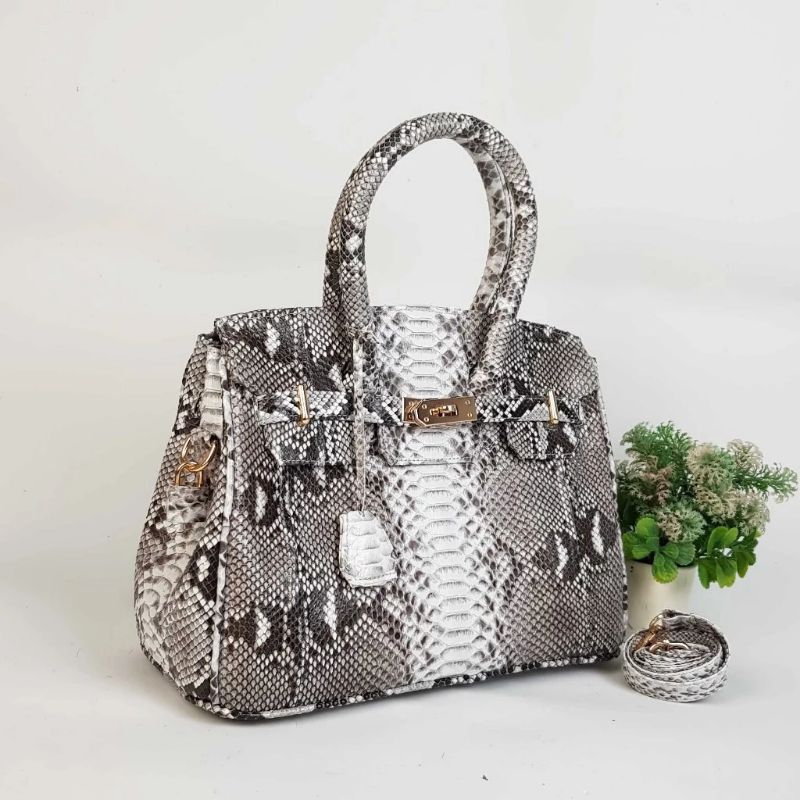 TAS KULIT PITON MEWAH