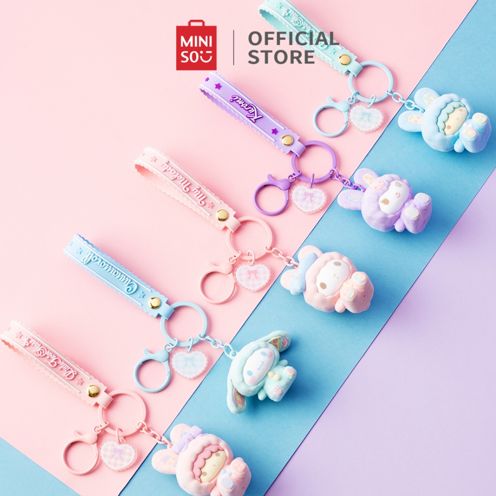 MINISO Gantungan Kunci Kelinci Karakter Sanrio Rabbit Keychain 5 Pilihan