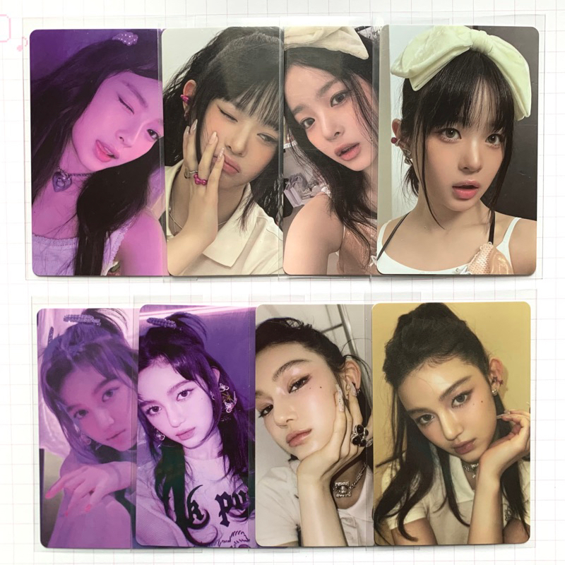 photocards newjeans – hanni danielle get up getup weverse ver a b pita pout