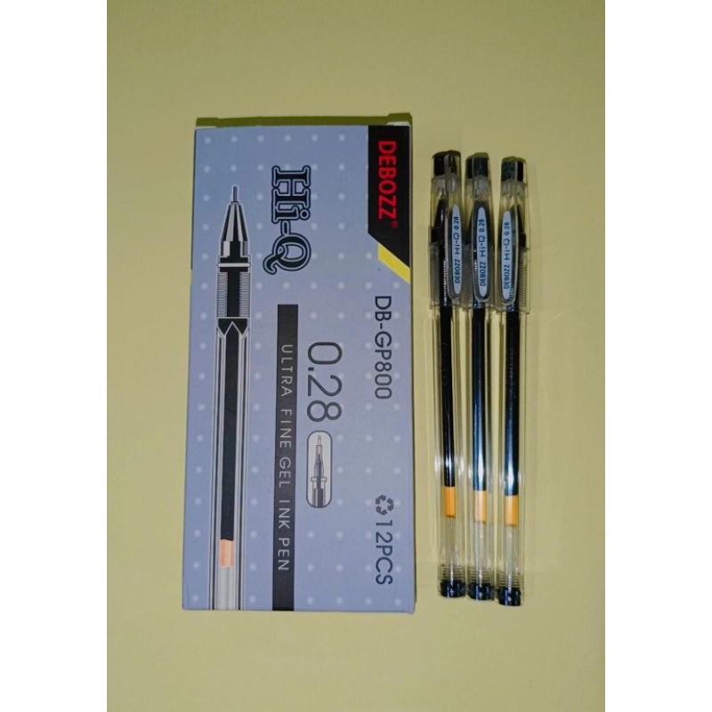 

BULPOINT/BULPEN GEL DEBOZZ 0.28MM DB-GP800 (1 PAK ISI 12 BIJI)