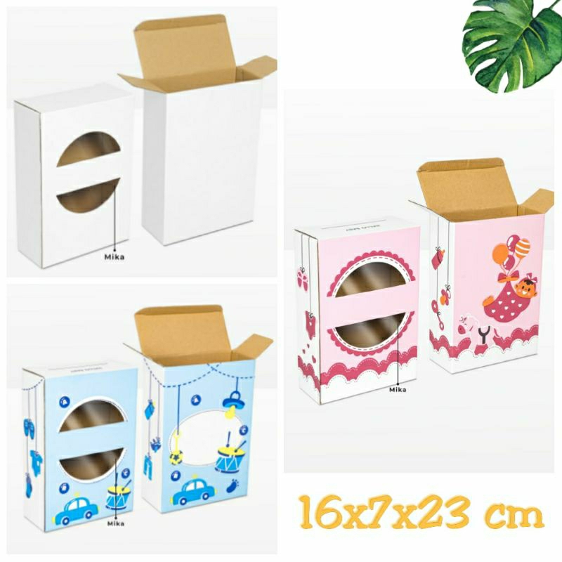 

BOX 16X7X23 cm (HALLO BABY) kardus/karton/hampers/kadobayi/babyboy/babygirl