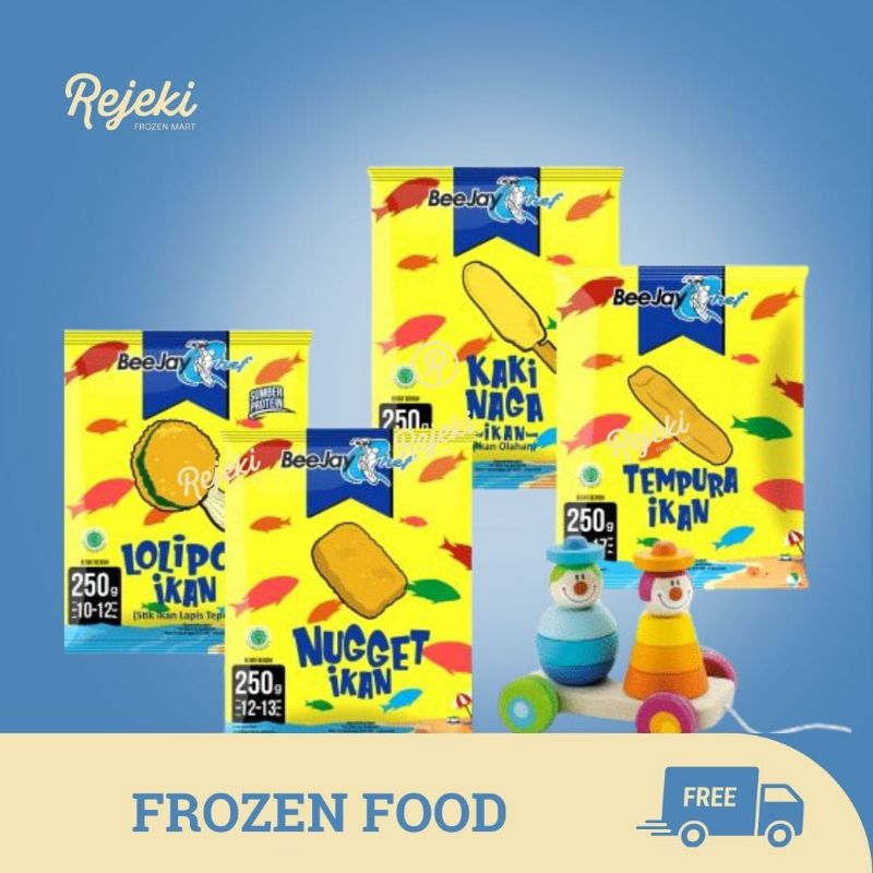 

BeeJay Lolipop Ikan 500gr - Rejeki Frozen Mart