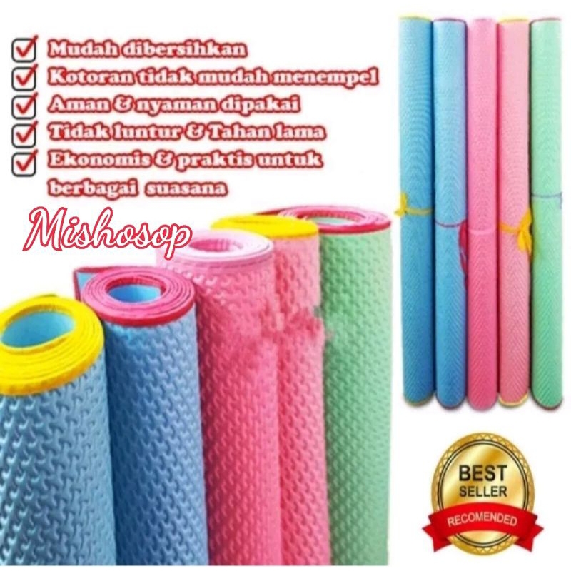 SPESIAL Karpet Lantai Spon MERCY 70 x 120 Karpet Lantai Motif Bentol Tikar Bintik / Karpet Sajadah /