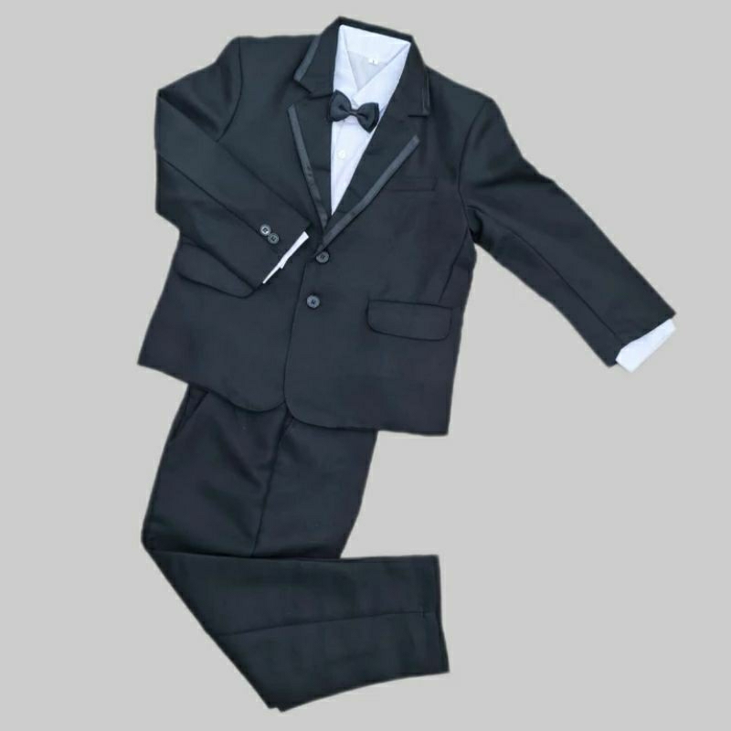 SETELAN JAS ANAK 4 IN 1JAS ANAK LAKI LAKI SETELAN TUXSEDO ( 14-16 TAHUN )