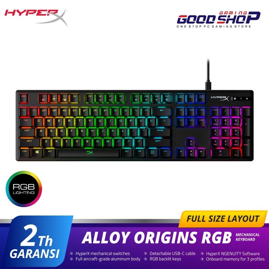 HyperX Alloy FPS RGB - Gaming Keyboard