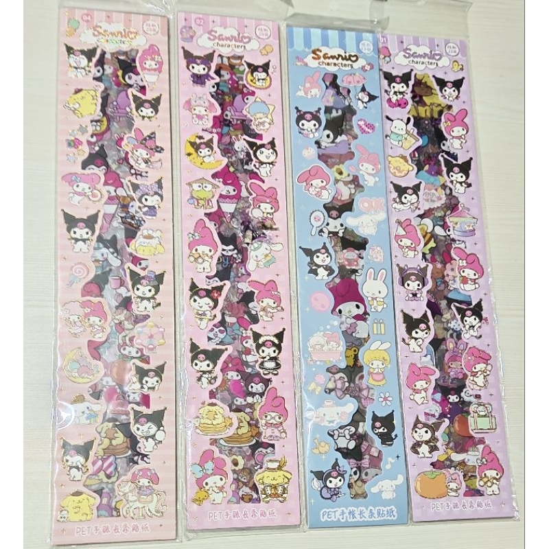 

STICKER SANRIO CHARACTERS ISI 20 PCS