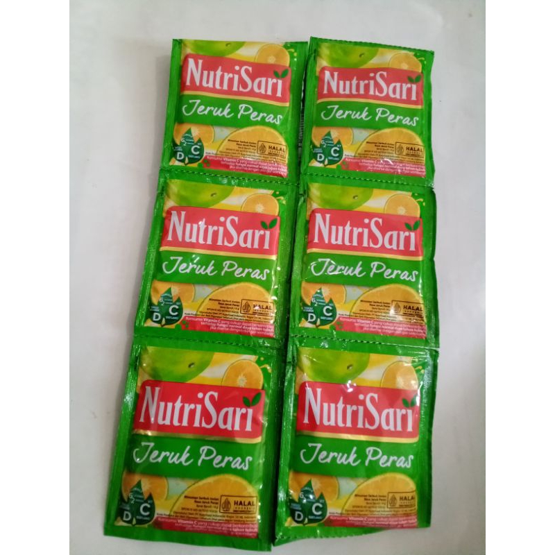 

Nutrisarii jeruk peras renceng isi 10sachet