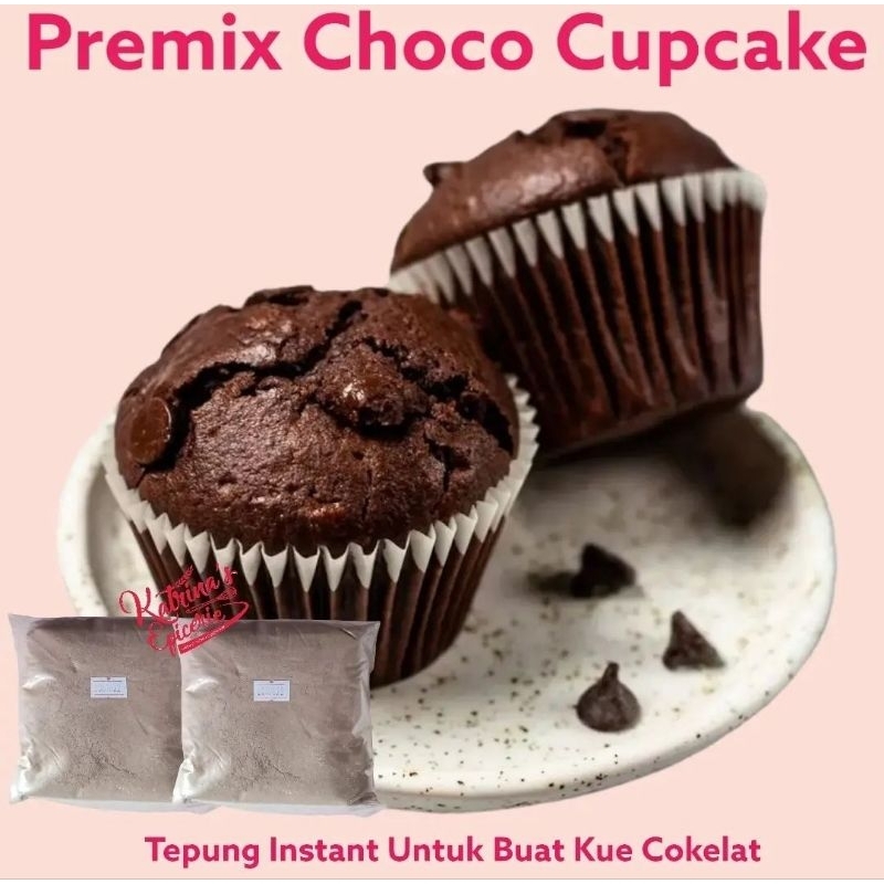 

Muffin Chocolate Premix Cupcake Cokelat 500 Gram Tepung Instant Kue Coklat