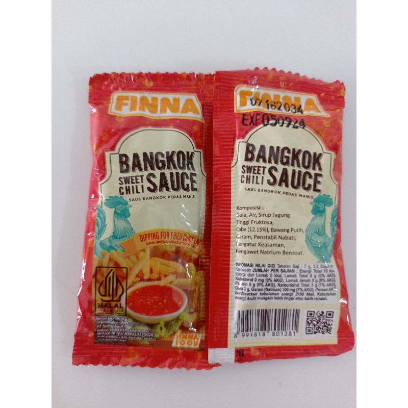 

Finna saos bangkok 9 gr isi 10
