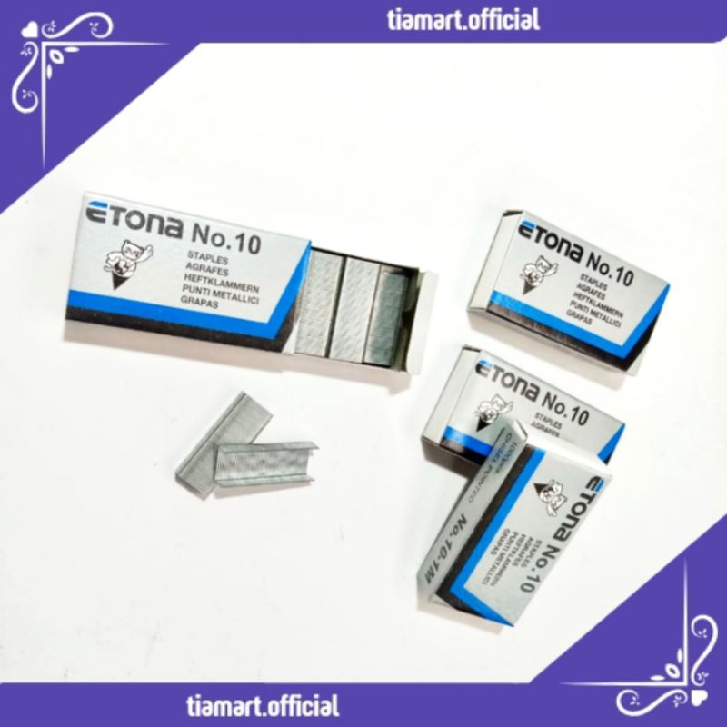 

[PCS] Isi Stapler/Stepler Etona No.10