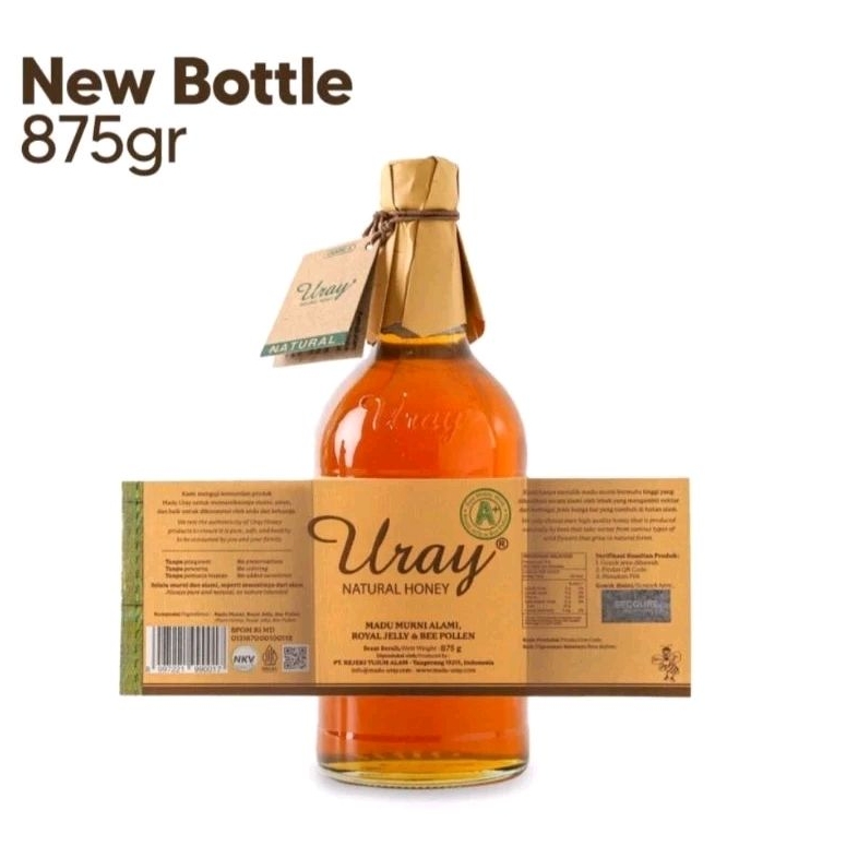

Madu Uray Raw Honey 875g (640ml)/ Madu Asli Organik