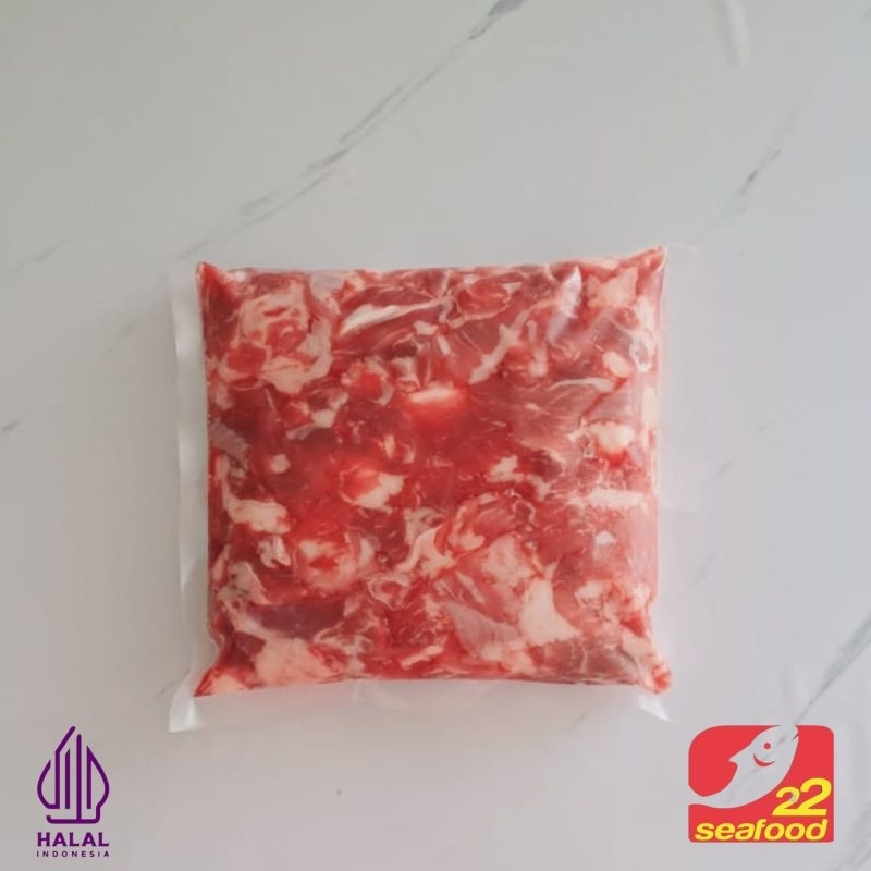 

Scrape Meat Sapi 500gr / Daging Sapi Sukiyaki Trim / Seafood 22