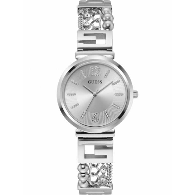 GUESS GW0545L1 Jam Tangan Wanita Analog Silver Stainless Steel Original