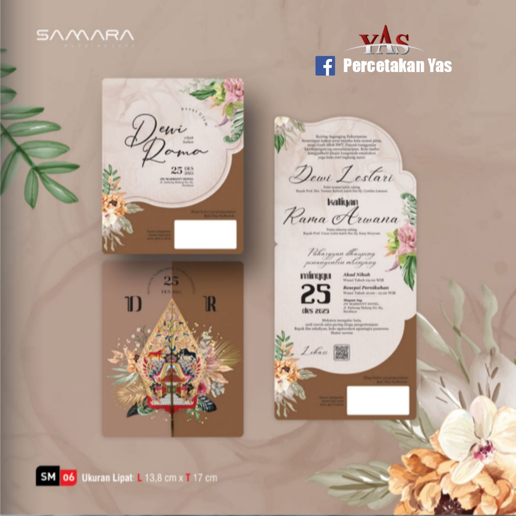 

Undangan Pernikahan / undangan pernikahan murah / undangan pernikahan simpel / undangan pernikahan elegan