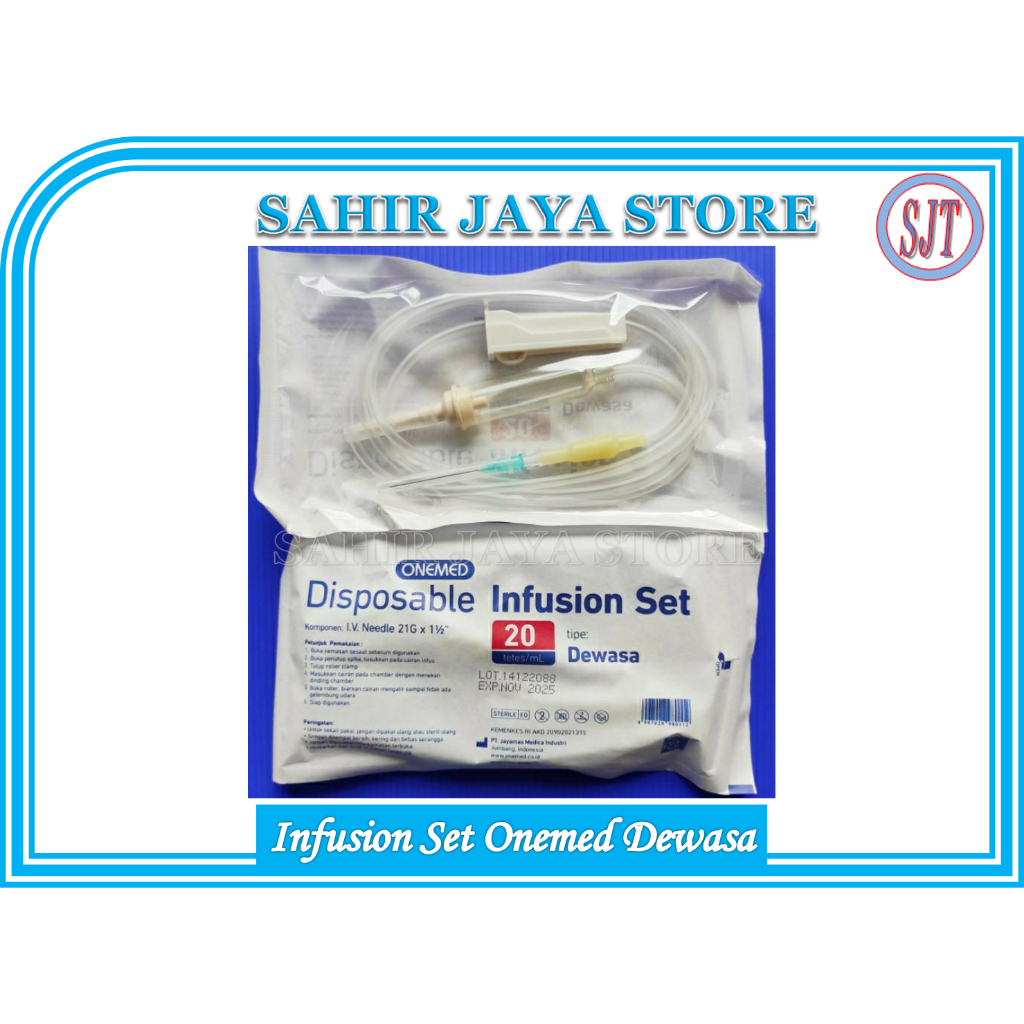SELANG INFUS DEWASA/ INFUS SET DEWASA/ ALAT INFUS / INFUSION SET ONEMED