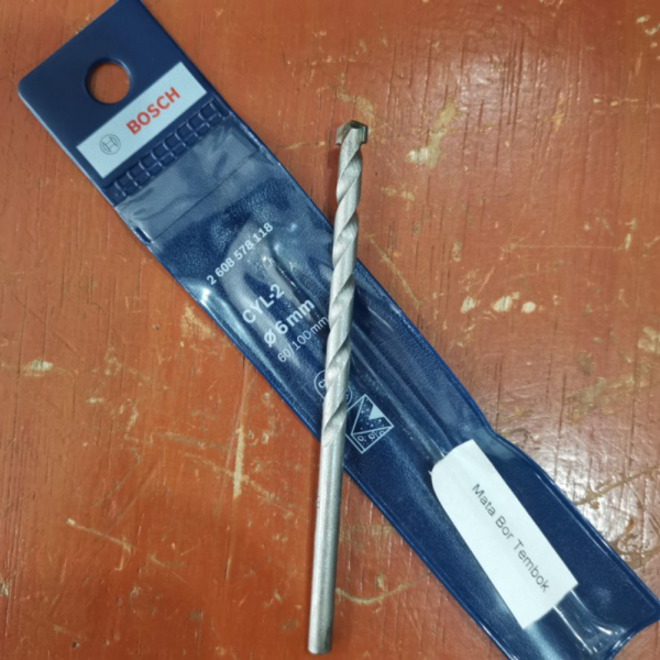Mata bor beton 6 mm BOSCH CYL-2 mata bor tembok bosch Berkualitas