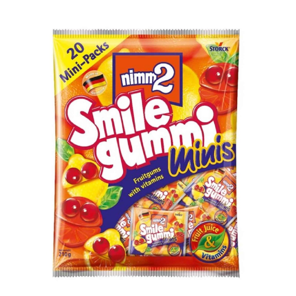 

Storck Nimm2 Smile Gummi Minis Pack 210g