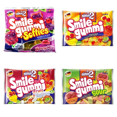 

Storck Nimm2 Smile Candies (Classic, Berrymix, Fruit Yoghurt, Sour)