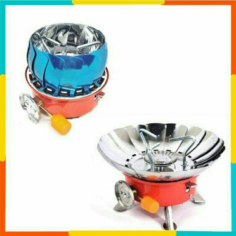 Kompor Portable Camping Gas Kaleng Merk Gsf