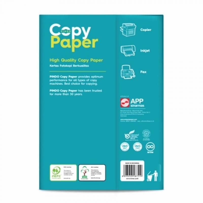 

COPY PAPER Kertas HVS 75gsm Ukuran A4 | F4 | Quarto | Per 1rim 500s