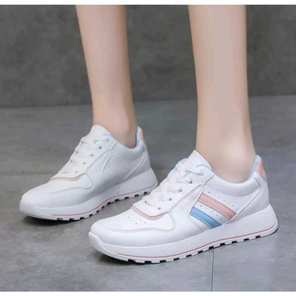 M3.STORE Sepatu Sneakers Wanita Korea Kasual Fashione com Terbaru/Sepatu Wanita Korea Trandy