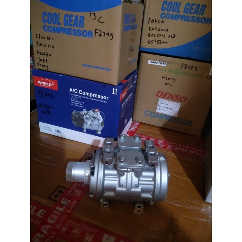 kompresor compressor ac kijang super dan panther kotak lama 10p 15c