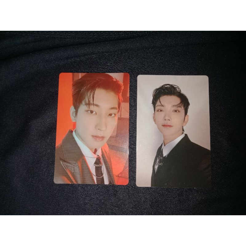 photocard seventeen joshua wonwoo attacca carat version