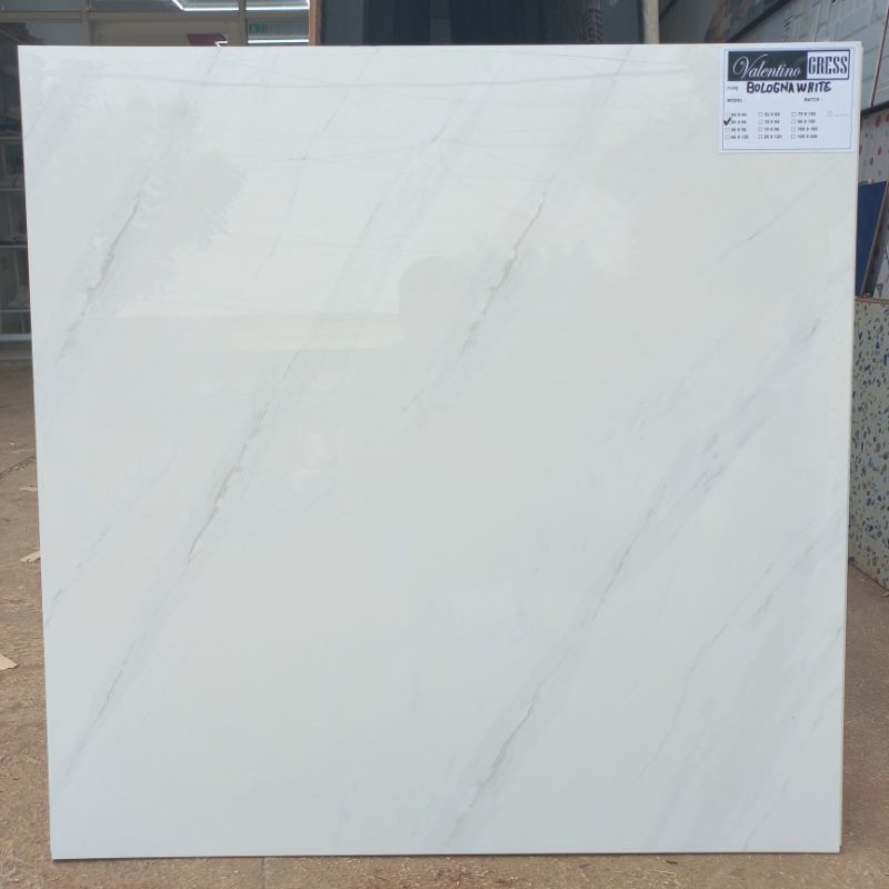 GRANIT VALENTINO GRESS BOLOGNA WHITE 80X80 KW1