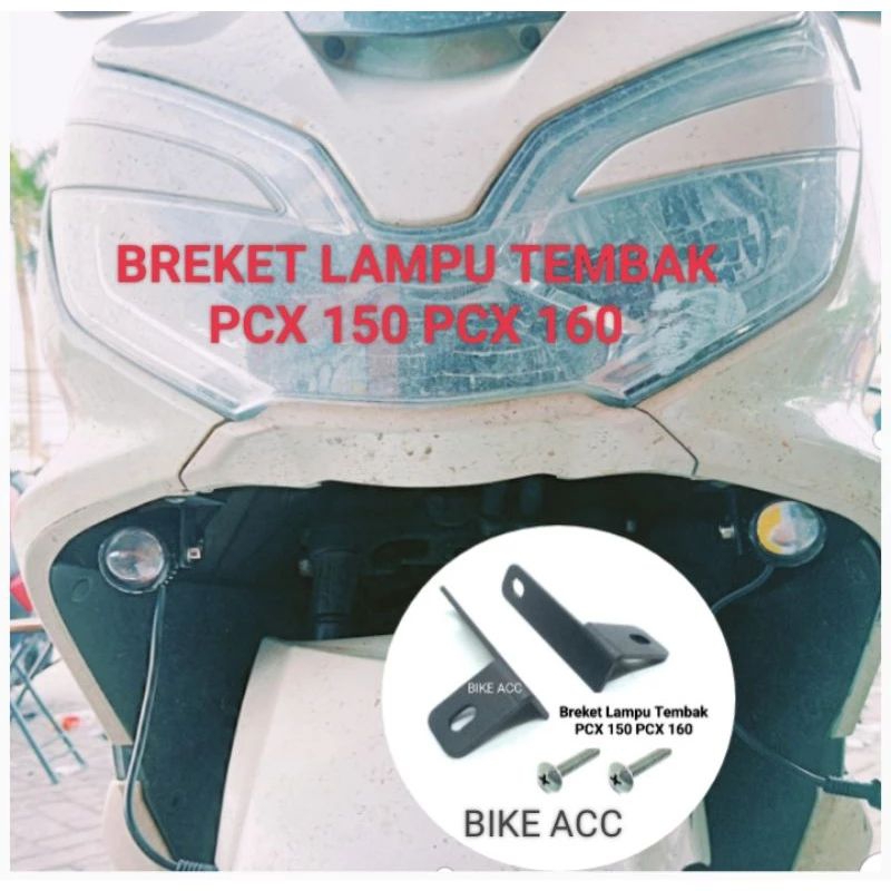 Breket Foglamp Pcx 150 Pcx 160 Tempat Dudukan Lampu Tembak